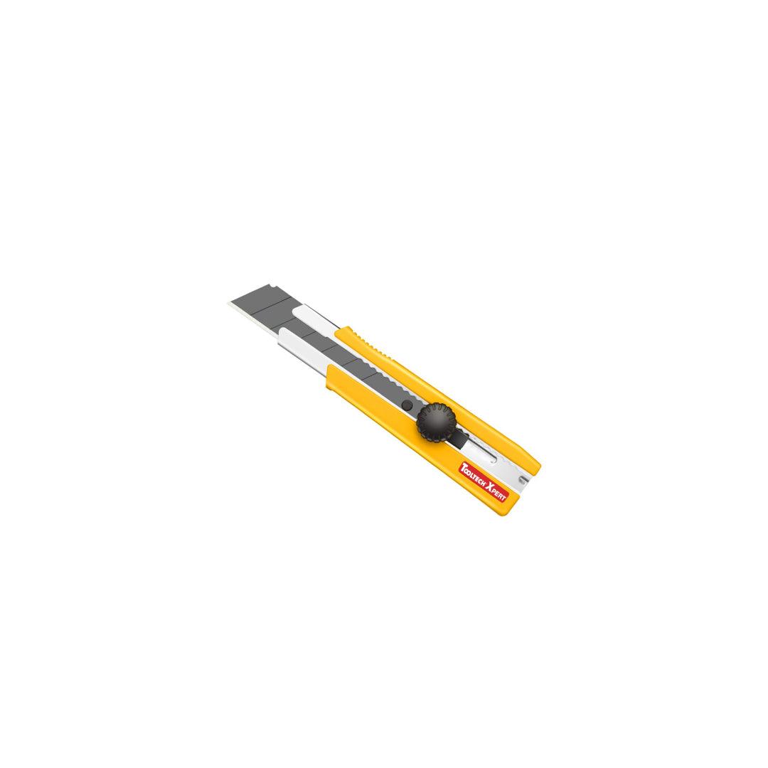 Heavy Duty Utility Knife 25mm Snap-Off Blade Yellow