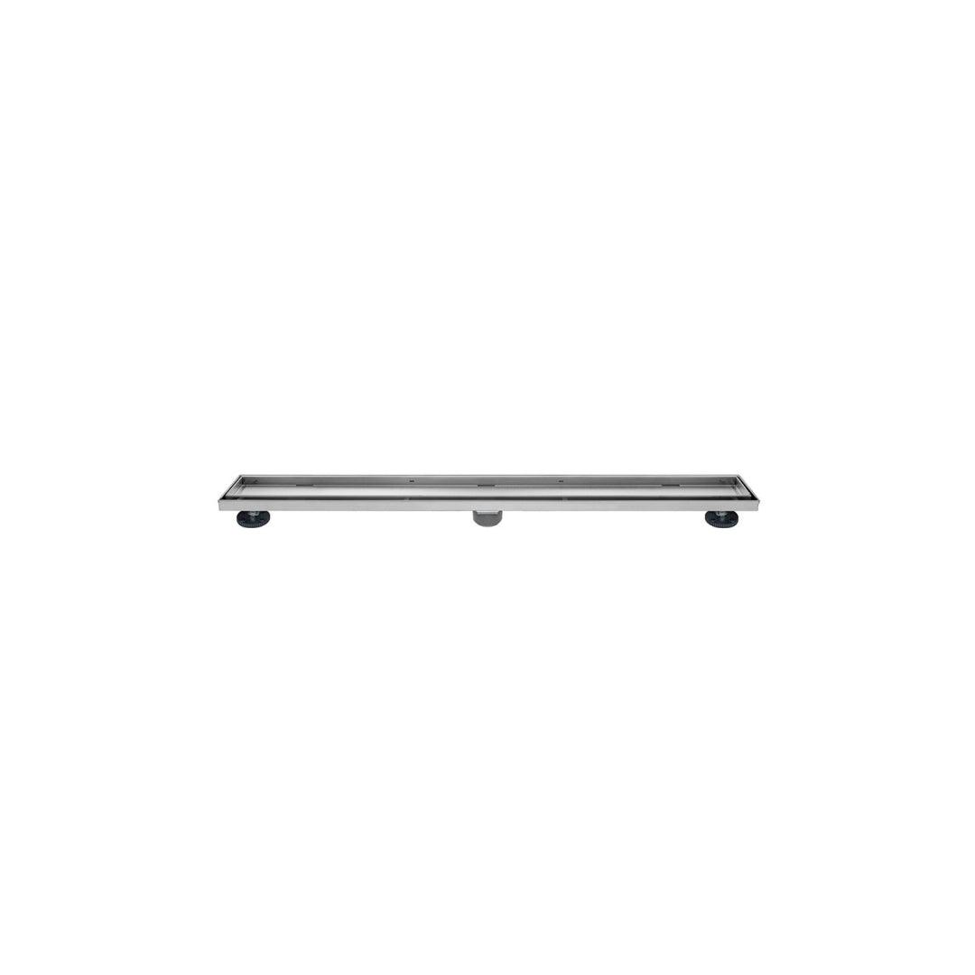 Eco Linear Shower Drain Tile-in 24" x 3" x 3-1/8" Brushed SS - 188111