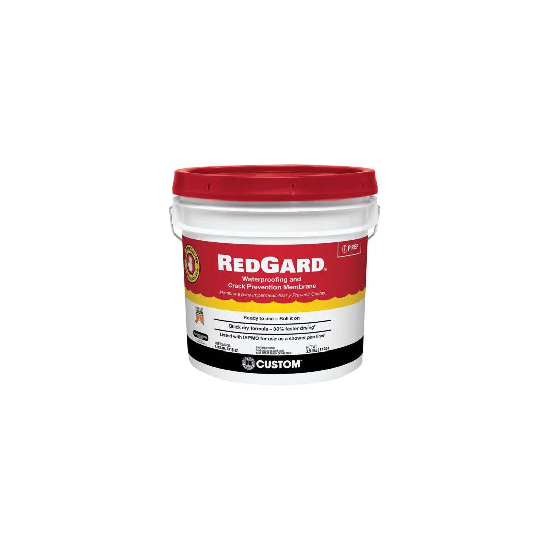 Waterproofing and Crack Prevention Membrane RedGard Pink 3.5 gal