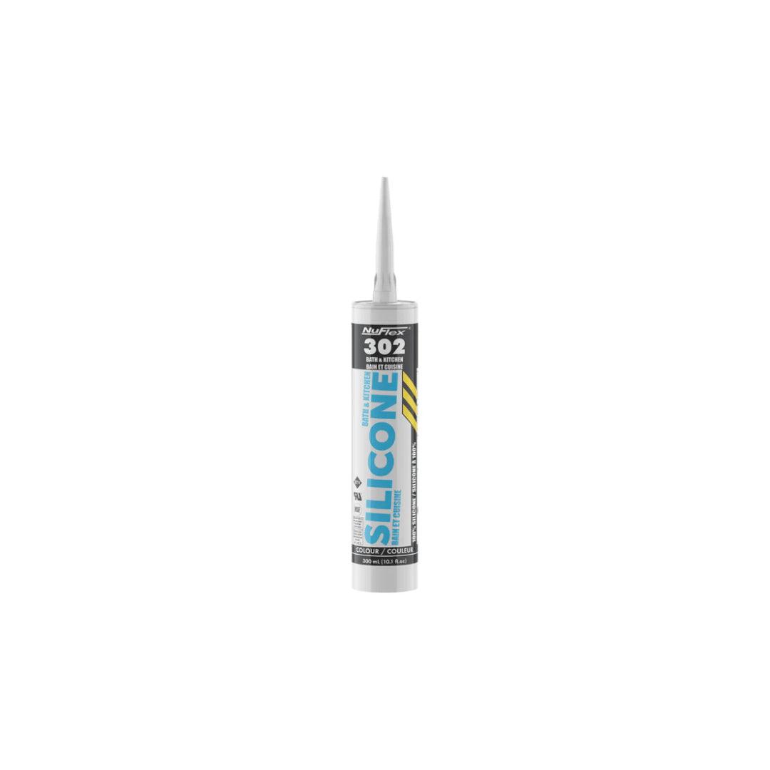 NuFlex 302 Bath And Kitchen Silicone Sealant 300ml