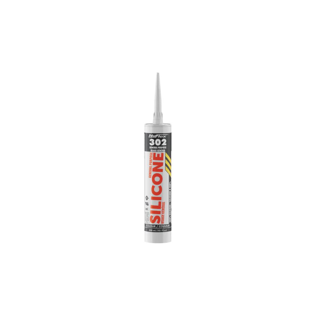 NuFlex 302 General Purpose Silicone Sealant 300ml