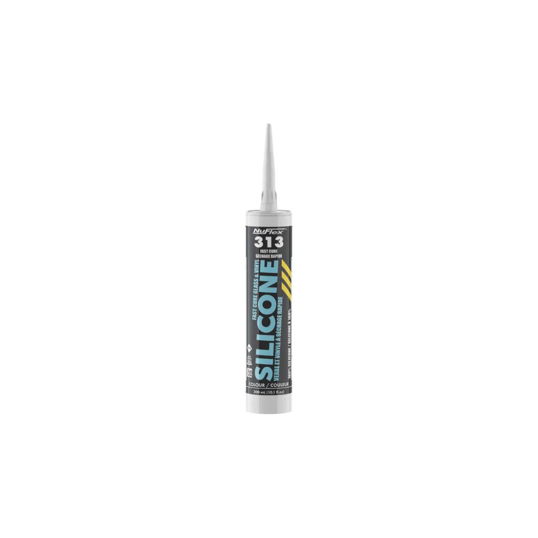 NuFlex 313 Fast Cure Silicone Sealant 300ml