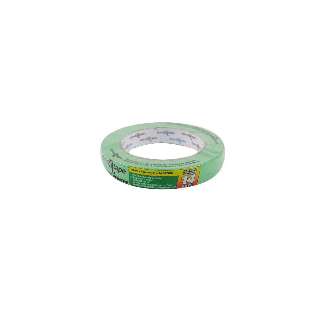 Painters Tape 18mm x 50m Green