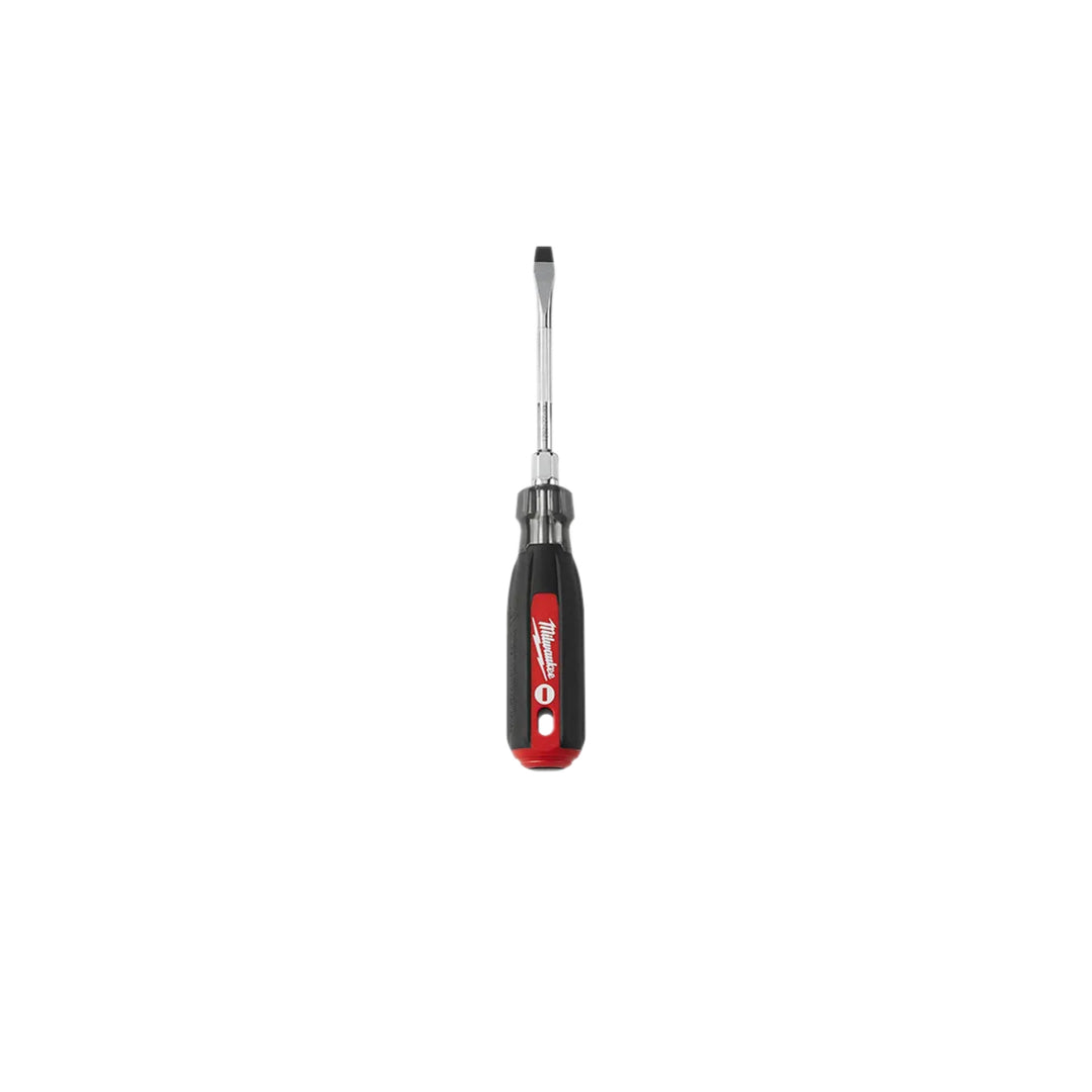 1/4" Slotted - 4" Cushion Grip Screwdriver