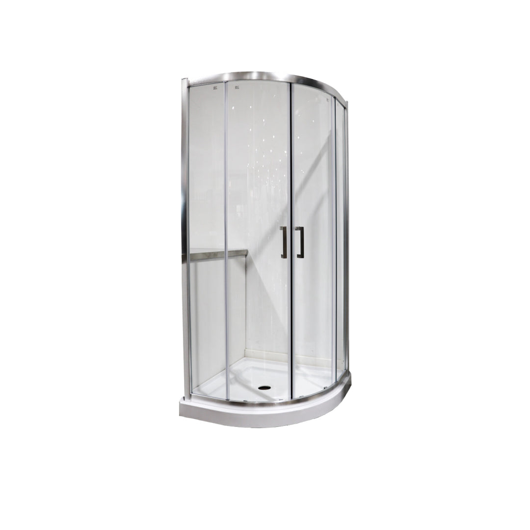 Sliding Glass Shower Door With Tray - RB