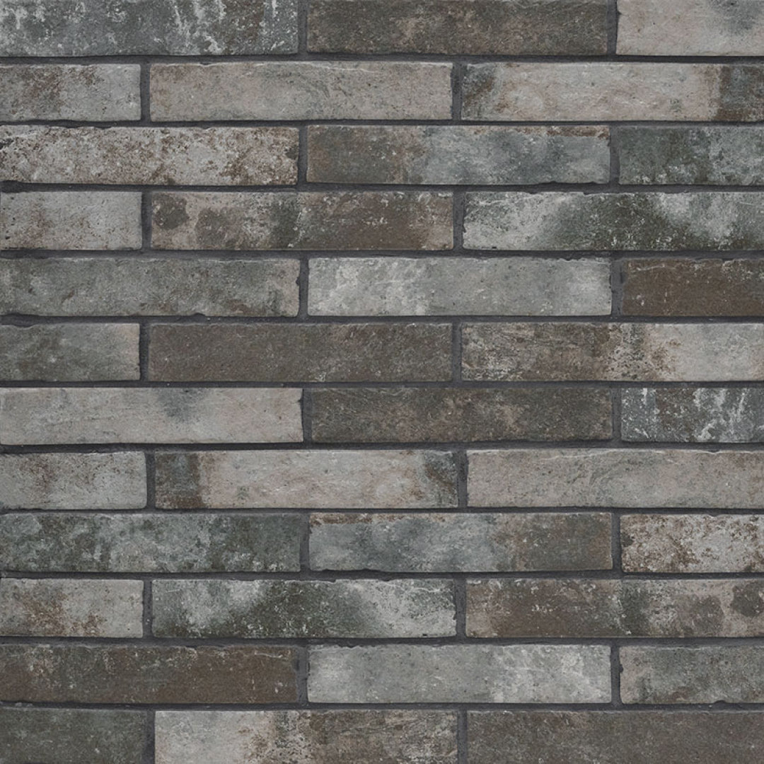 Brickstone Charcoal Brick Tile