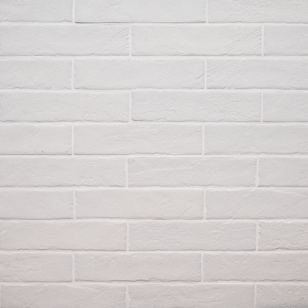 Brickstone White Brick Tile 2 x 10