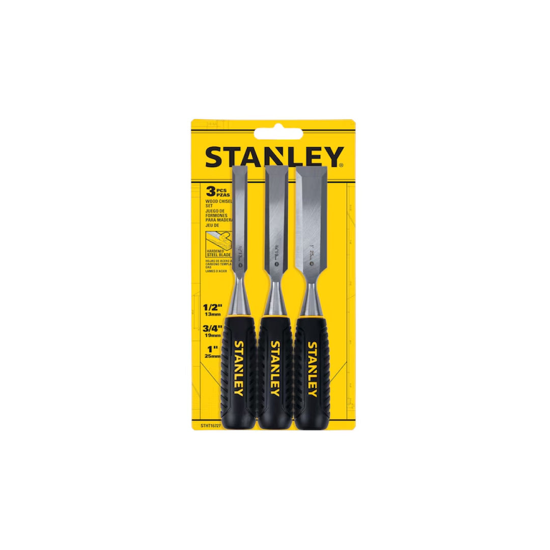 Wood Chisel Set 3pc