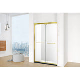 Stainless Steel Sliding Glass Shower Door - HMG