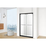 Stainless Steel Sliding Glass Shower Door - HB