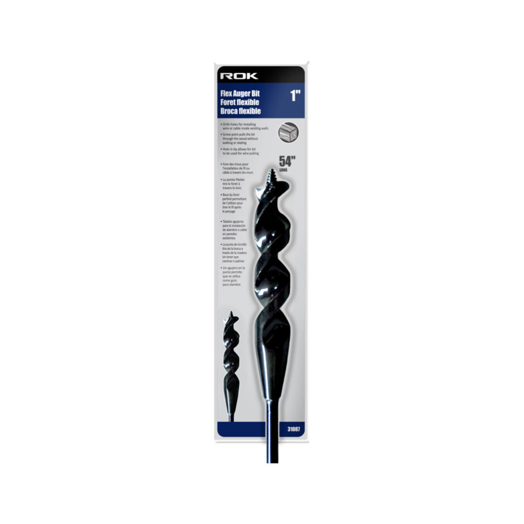 1" x 54" Flexible Auger Bit