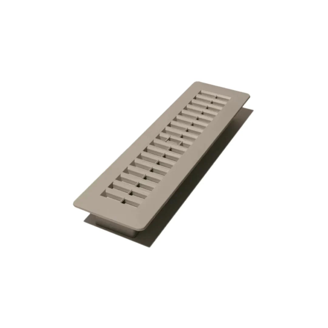 4″x10″ Plastic Floor Register – Grey Plastic