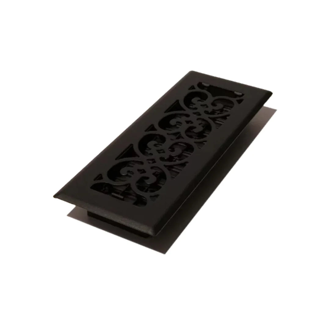4″x10″ Decor Painted Floor Register – Cast Iron
