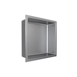 Shower Niche Stainless Steel 12" x 12"