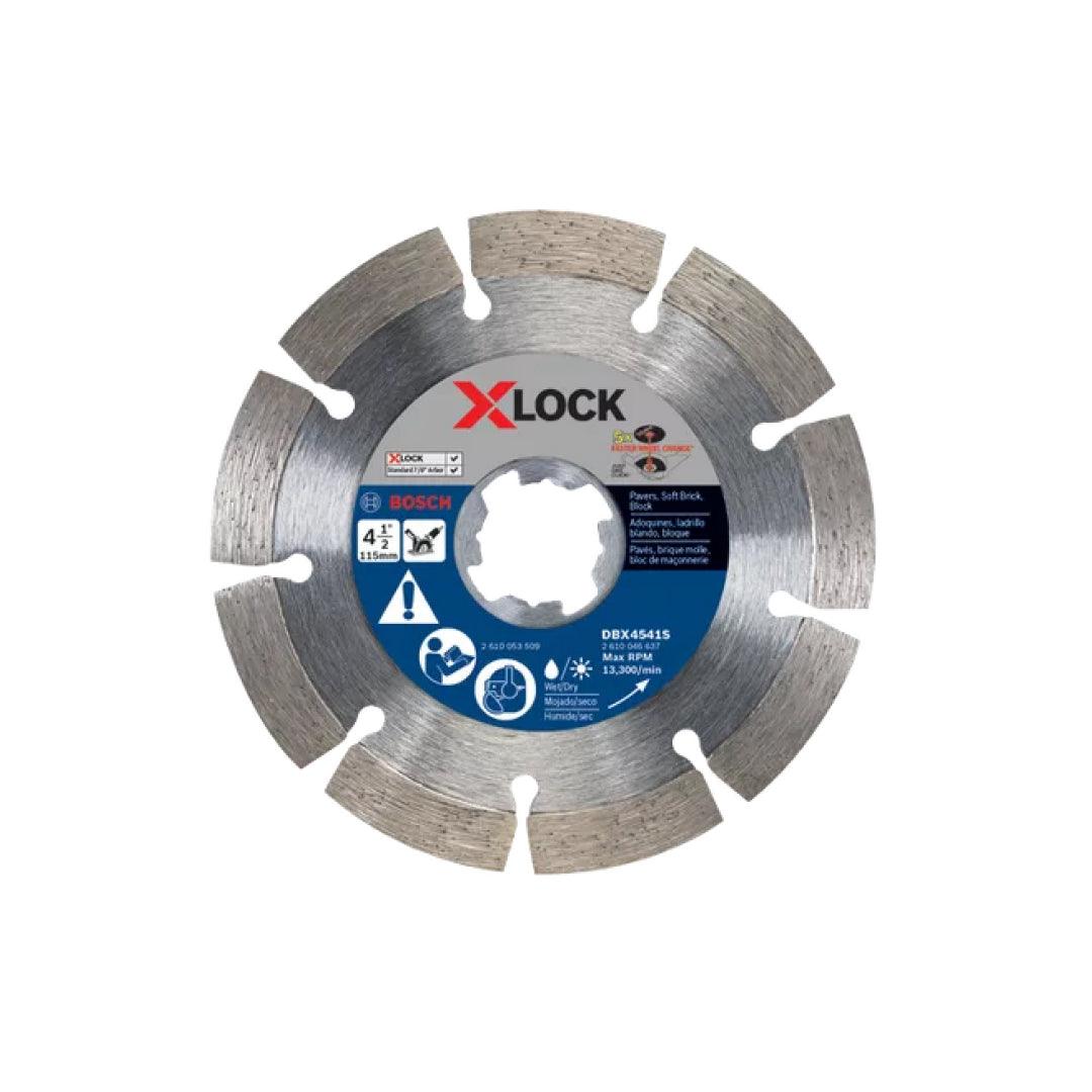 4-1/2 In. X-LOCK Segmented Rim Diamond Blade