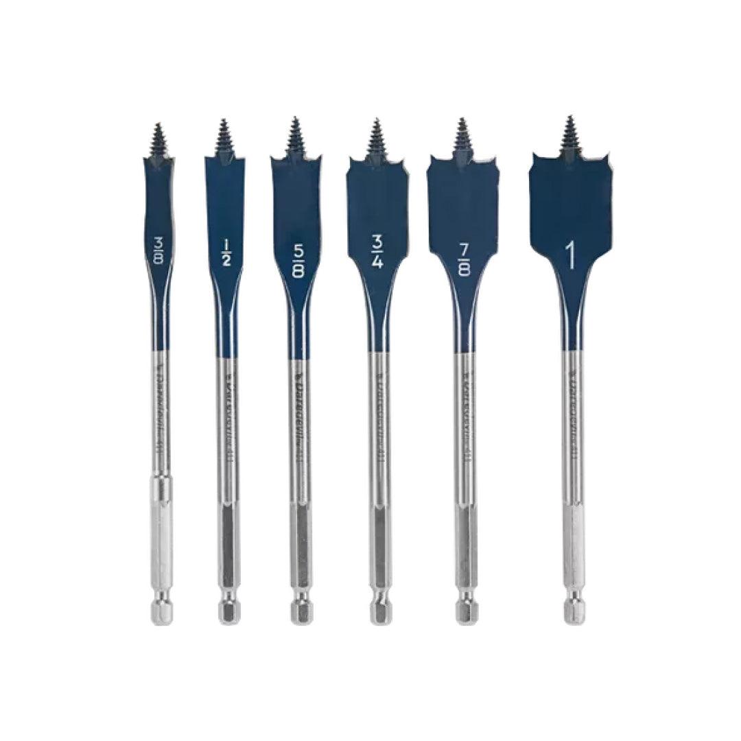 6 pc. Daredevil® Standard Spade Bit Set