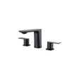 Bathroom Sink Faucet - B13127 with 3-holes and matte black finish by KDN Home Option Inc.