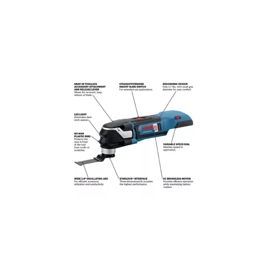 GOP18V-28 18V StarlockPlus® Oscillating Multi-Tool Bare Tool