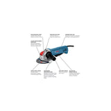 GWX10-45DE 4-1/2 In. X-LOCK Angle Grinder