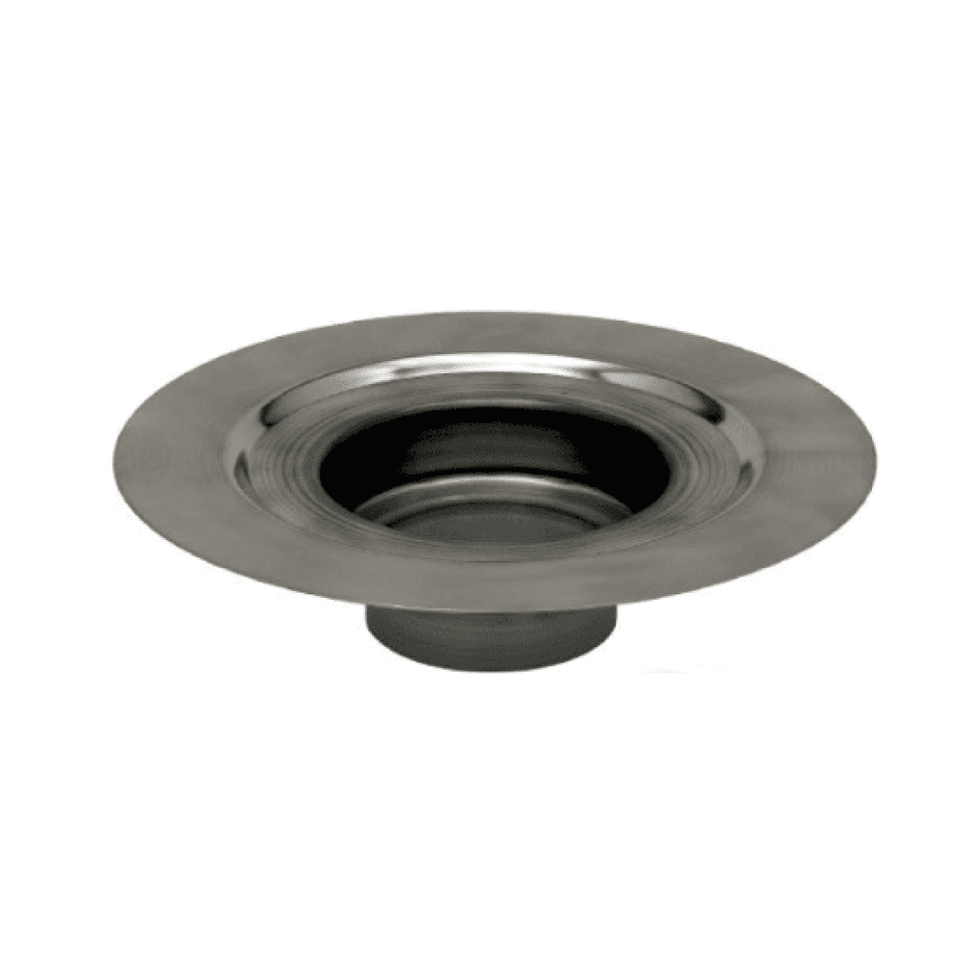 KERDI-DRAIN Stainless Steel Flange With Vertical Outlet Kit Without Seals and Corners - Besso Floor & Decor