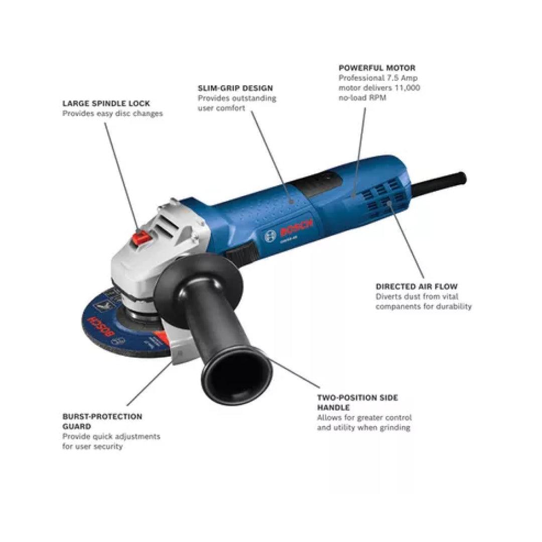 GWS8-45 4-1/2 In. Angle Grinder