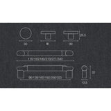 Cabinet & Drawer Pull M1101
