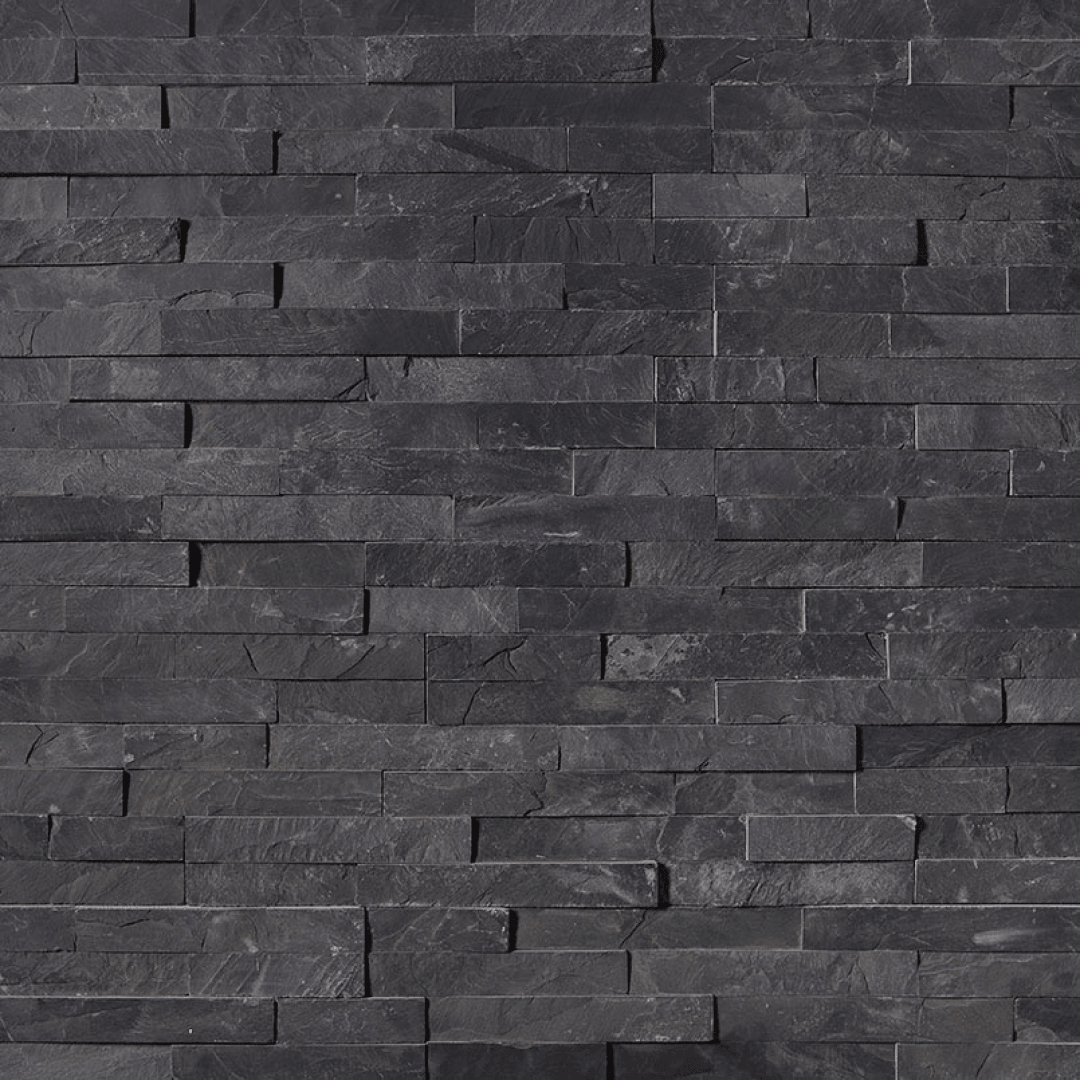 Rockmount Premium Black Stacked Stone