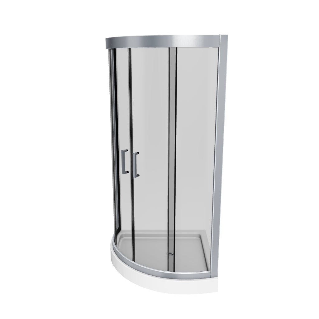 Sliding Glass Shower Door With Tray - RB