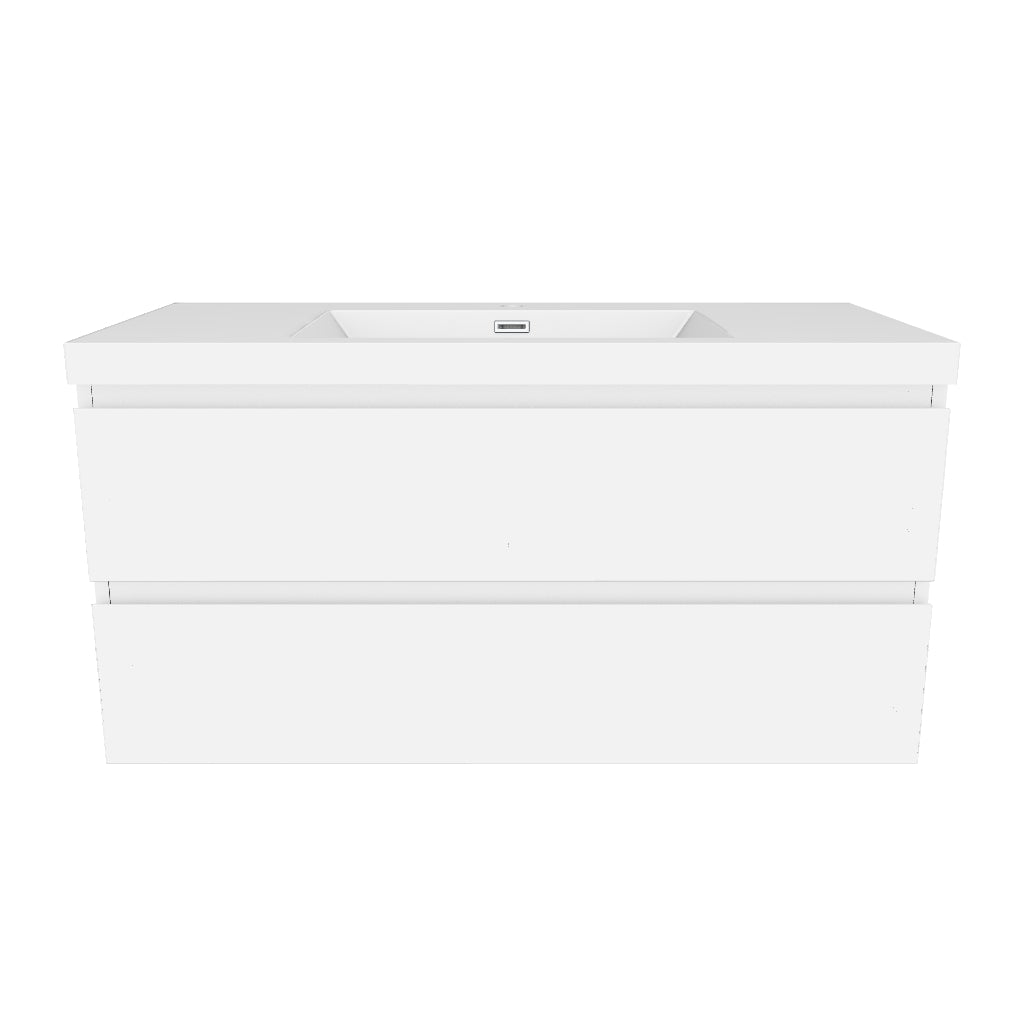 Alice White Vanity With Top