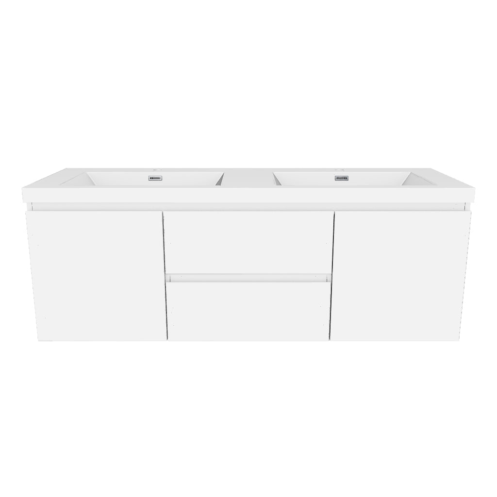 Alice White Vanity With Top