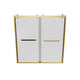 Stainless Steel Sliding Glass Shower Door - AMG