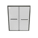 Stainless Steel Sliding Glass Shower Door - E