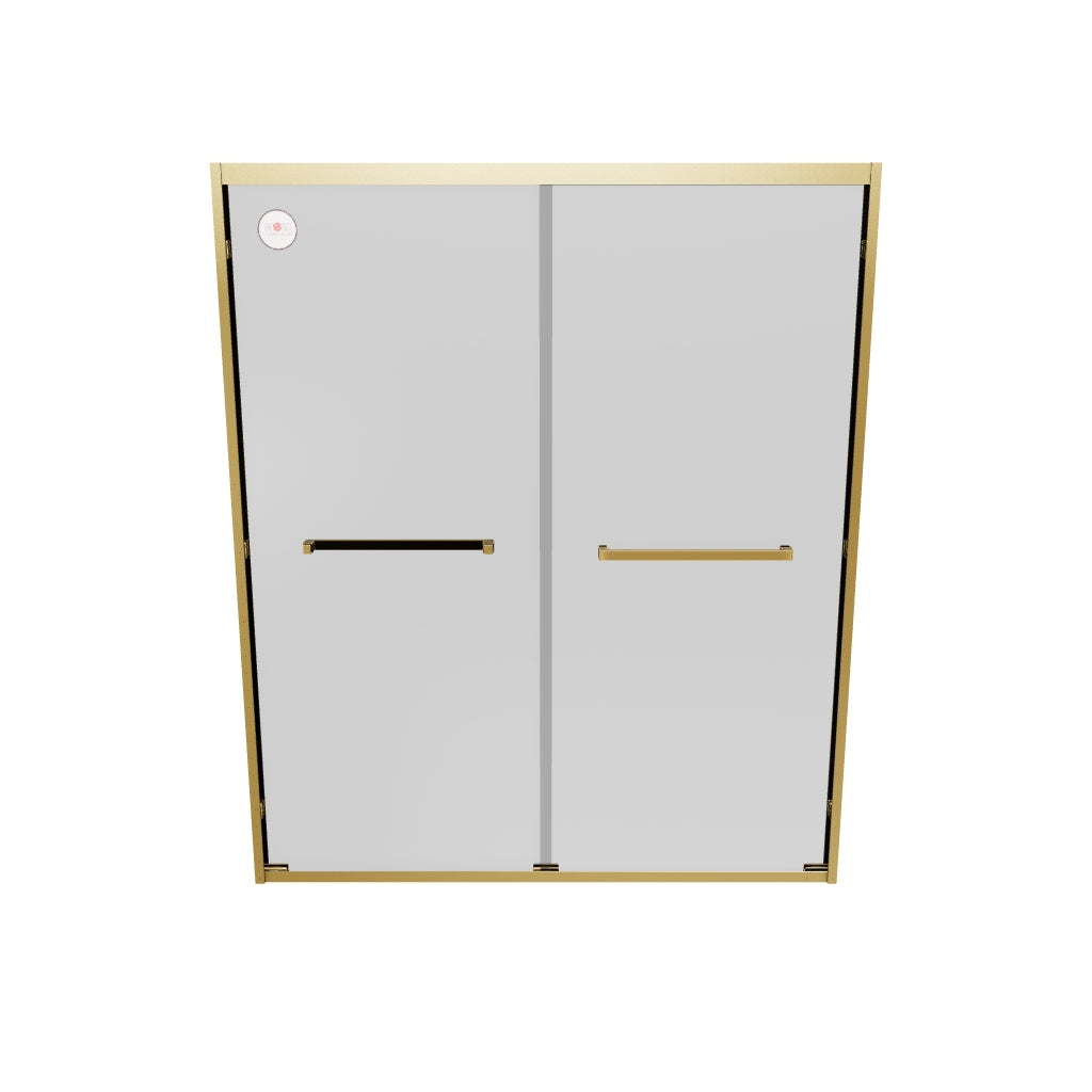 Stainless Steel Sliding Glass Shower Door - EMG