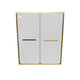 Stainless Steel Sliding Glass Shower Door - EMG