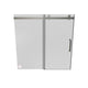Stainless Steel Glass Sliding Shower Door - C