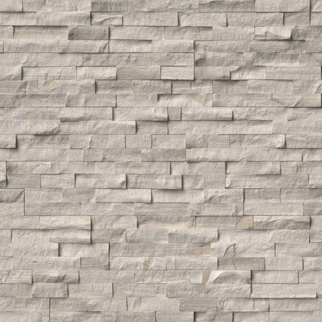 Rockmount White Oak Splitface Stacked Stone