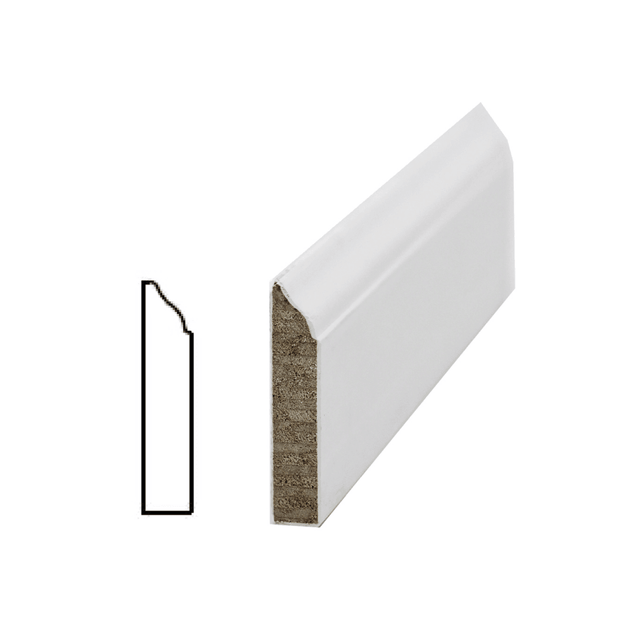 1-3/4" X 3/8" X 12ft Wood Doorstop / Shoe Moulding - I12 TESCO Building Supplies