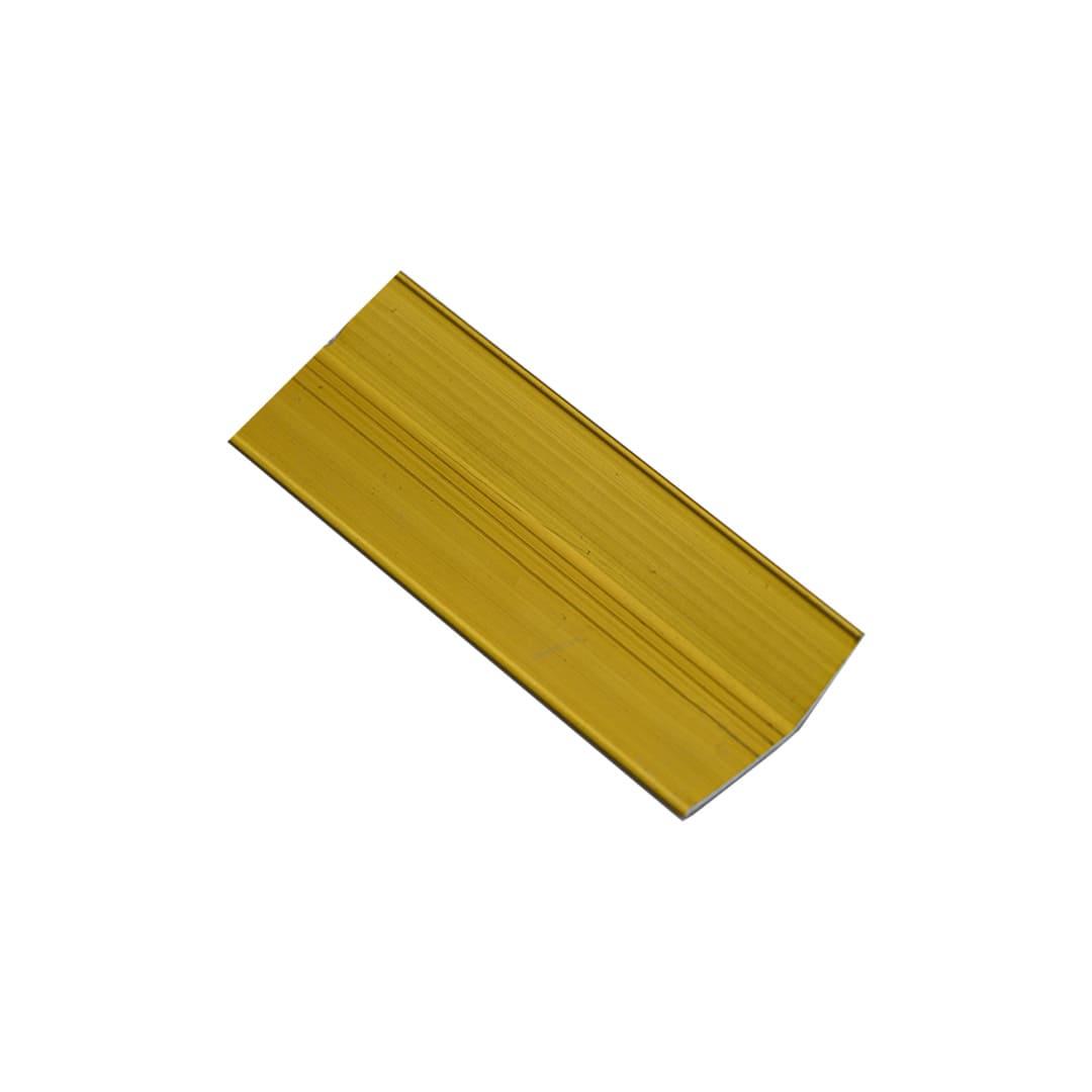 Aluminum Bevel Bar in Gold 7/8" X 11/16" X 108" - RD108G