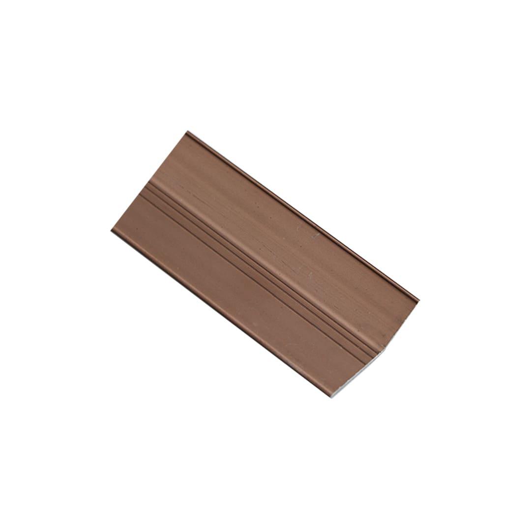 Aluminum Bevel Bar in Stain Copper 7/8" X 11/16" X 108" - RD108SC