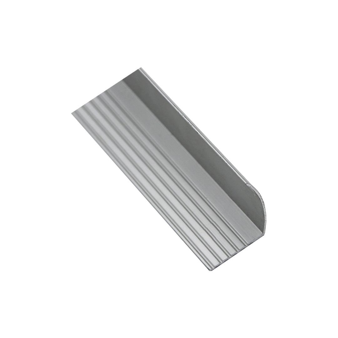 Aluminum Stair Nosing in Brushed Nickel 1-1/4" X 108" - SN108BN