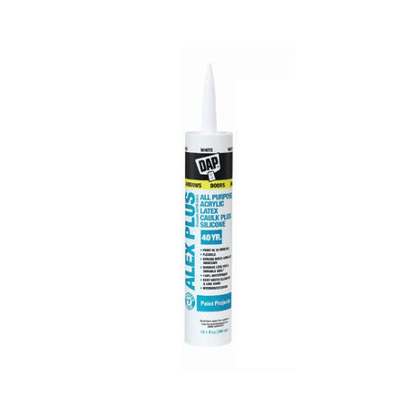 ALEX PLUS All-purpose Acrylic Latex Caulk Plus Silicone - Besso Floor & Decor