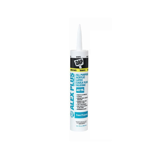 ALEX PLUS All-purpose Acrylic Latex Caulk Plus Silicone - Besso Floor & Decor