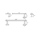 Bathroom Hardware Set - BAK114 - Besso Floor & Decor