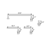 Bathroom Hardware Set - BAK123 - Besso Floor & Decor