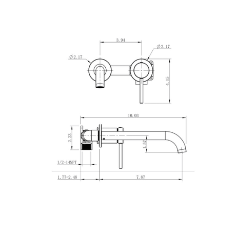 Bathroom Sink Faucet - B14104 - Besso Floor & Decor