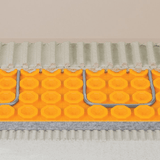 DHD810M - Ditra-Heat-Duo Uncoupling Membrane With Integrated Sound Control And Thermal Break - Besso Floor & Decor