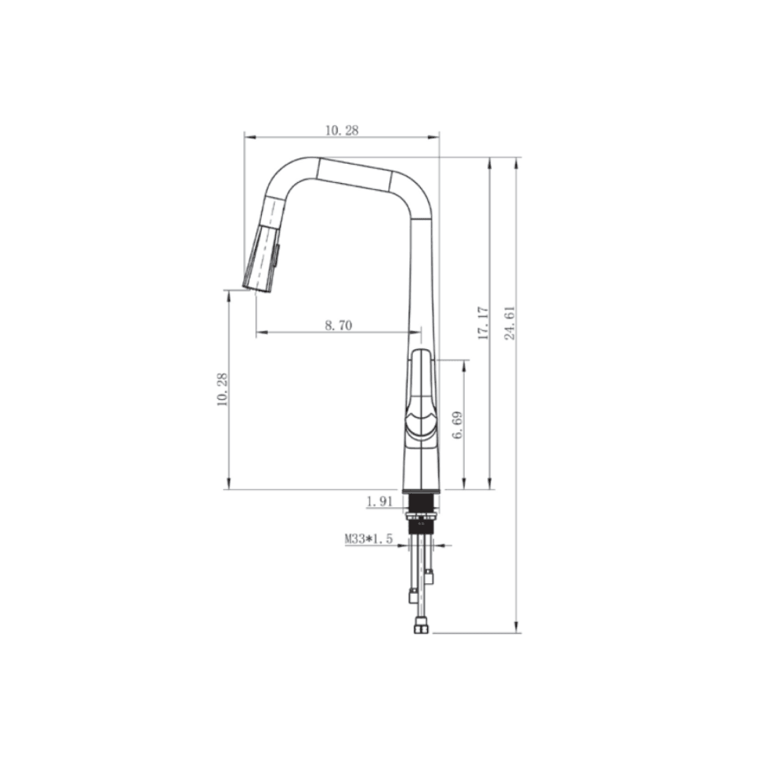 Kitchen Faucet - B23128 - Besso Floor & Decor