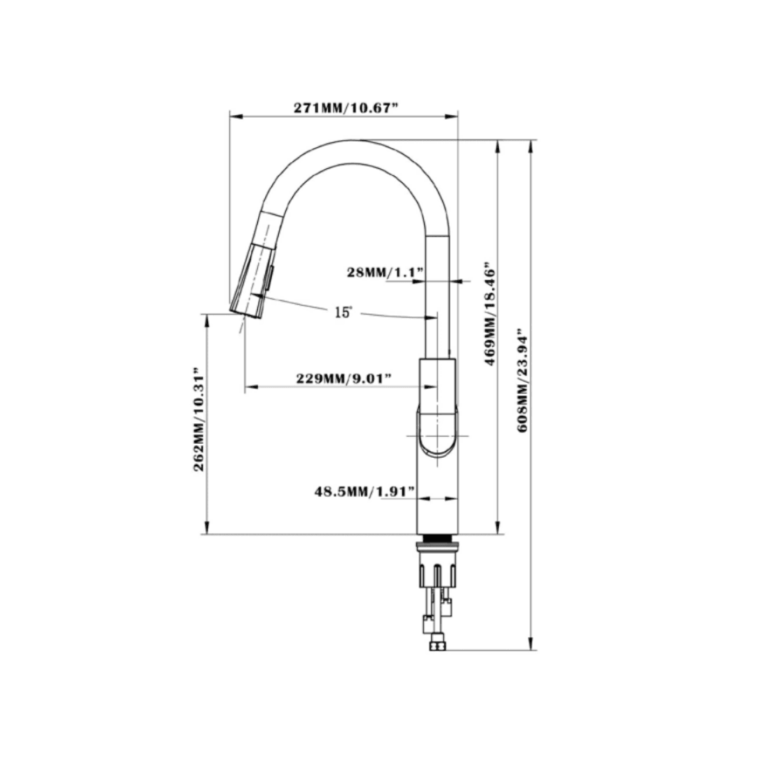 Kitchen Faucet - B23134 - Besso Floor & Decor