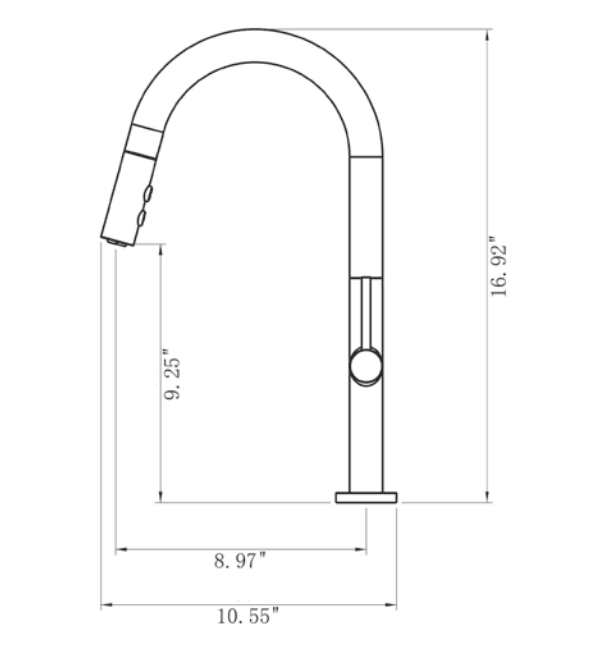 Kitchen Faucet - B23304 - Besso Floor & Decor