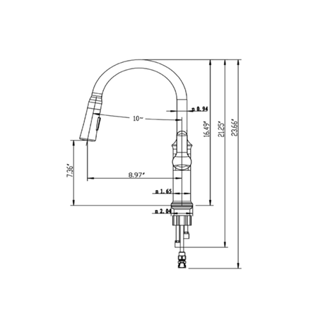 Kitchen Faucet - B23900 - Besso Floor & Decor